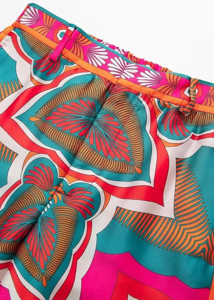 Ready for You Tribal Print Two Piece Set