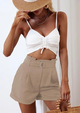 Cargar imagen en el visor de la galería, High Waisted Nude Shorts
