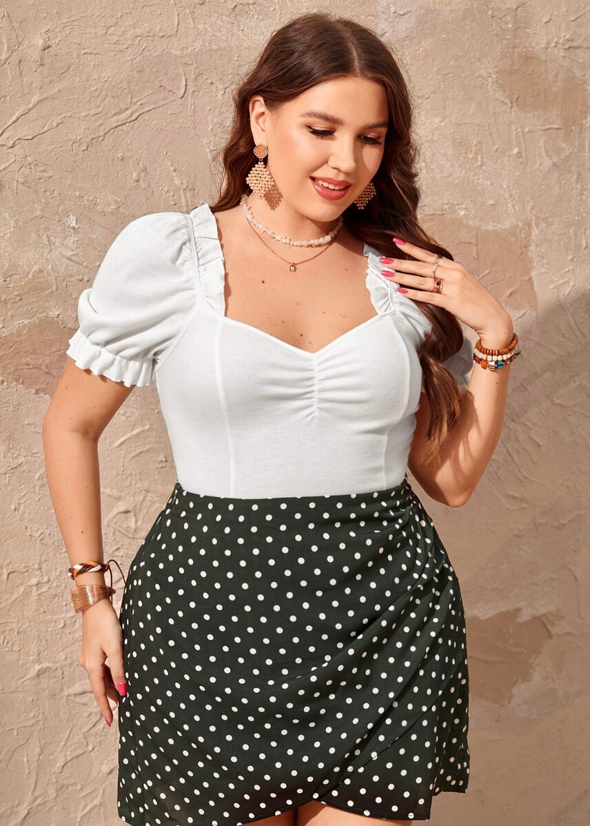 Sweetheart Ruched Top