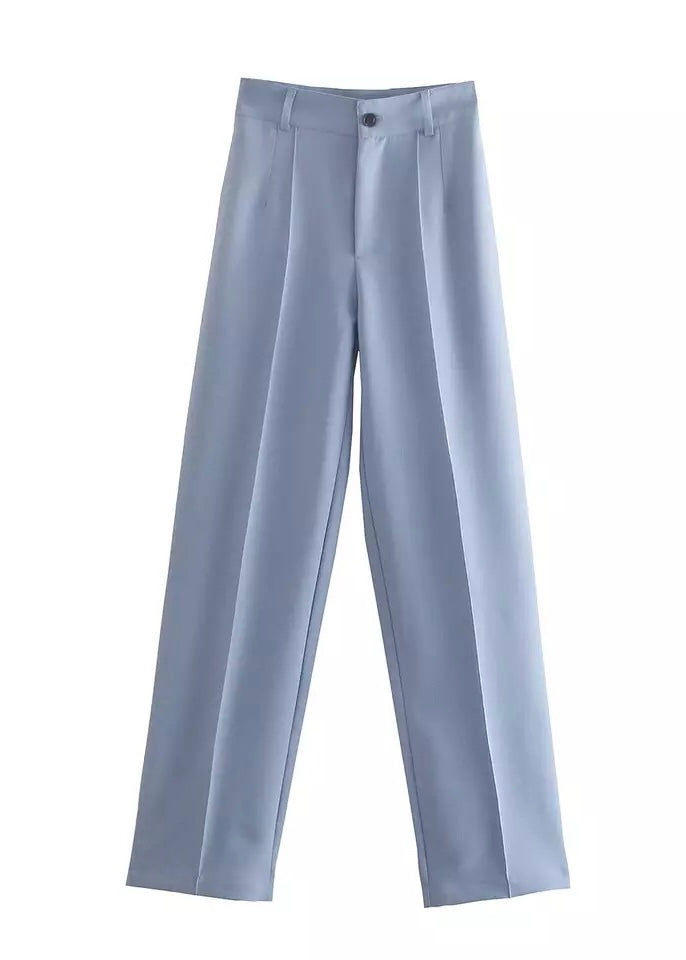Work It Out Straight Leg Trousers - The Style Guide TT