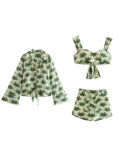 Mahalo Three Piece Tropical Set