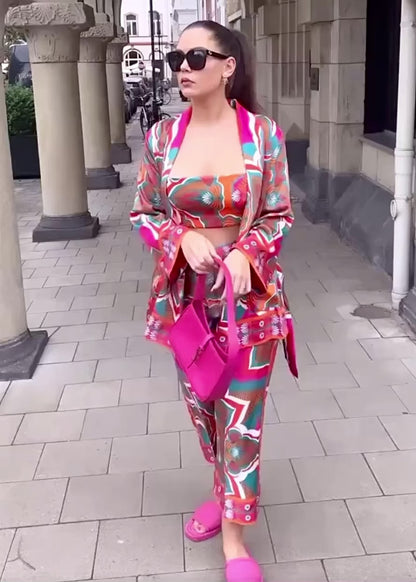Ready for You Tribal Print Two Piece Set