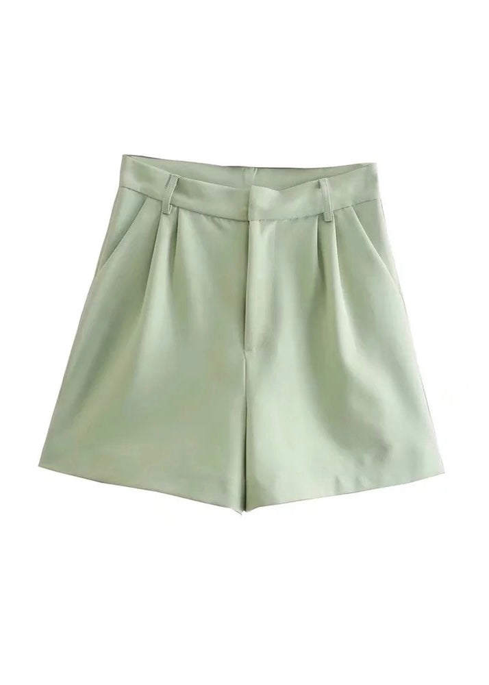 Matcha High Waisted Shorts