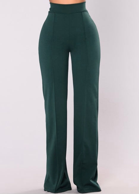 Bella High Waisted Wide Leg Trousers - The Style Guide TT