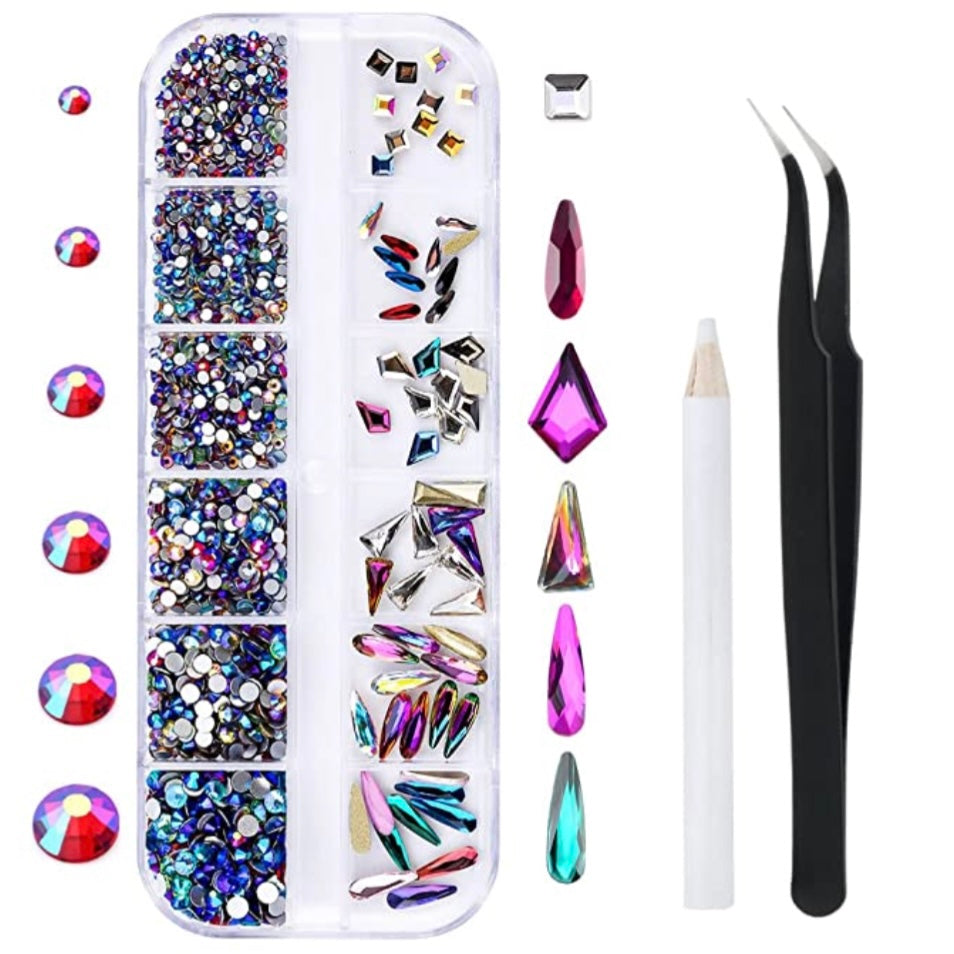 Assorted Crystal Rhinestone Set