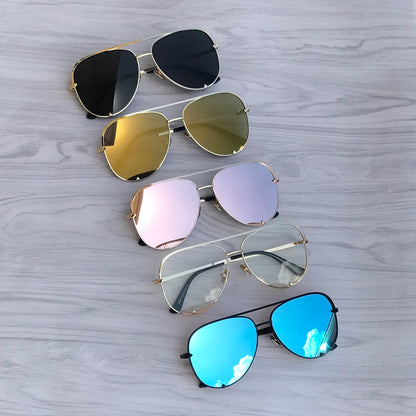 Aviator Framed Sunglasses