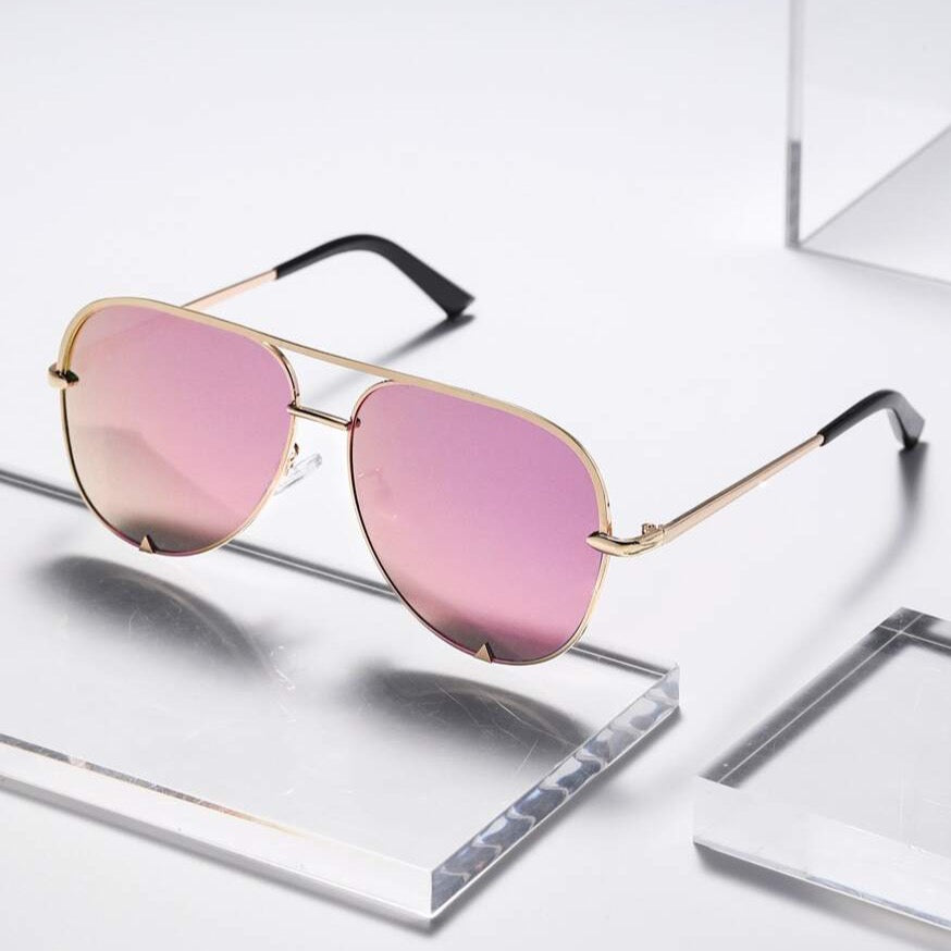 Aviator Framed Sunglasses