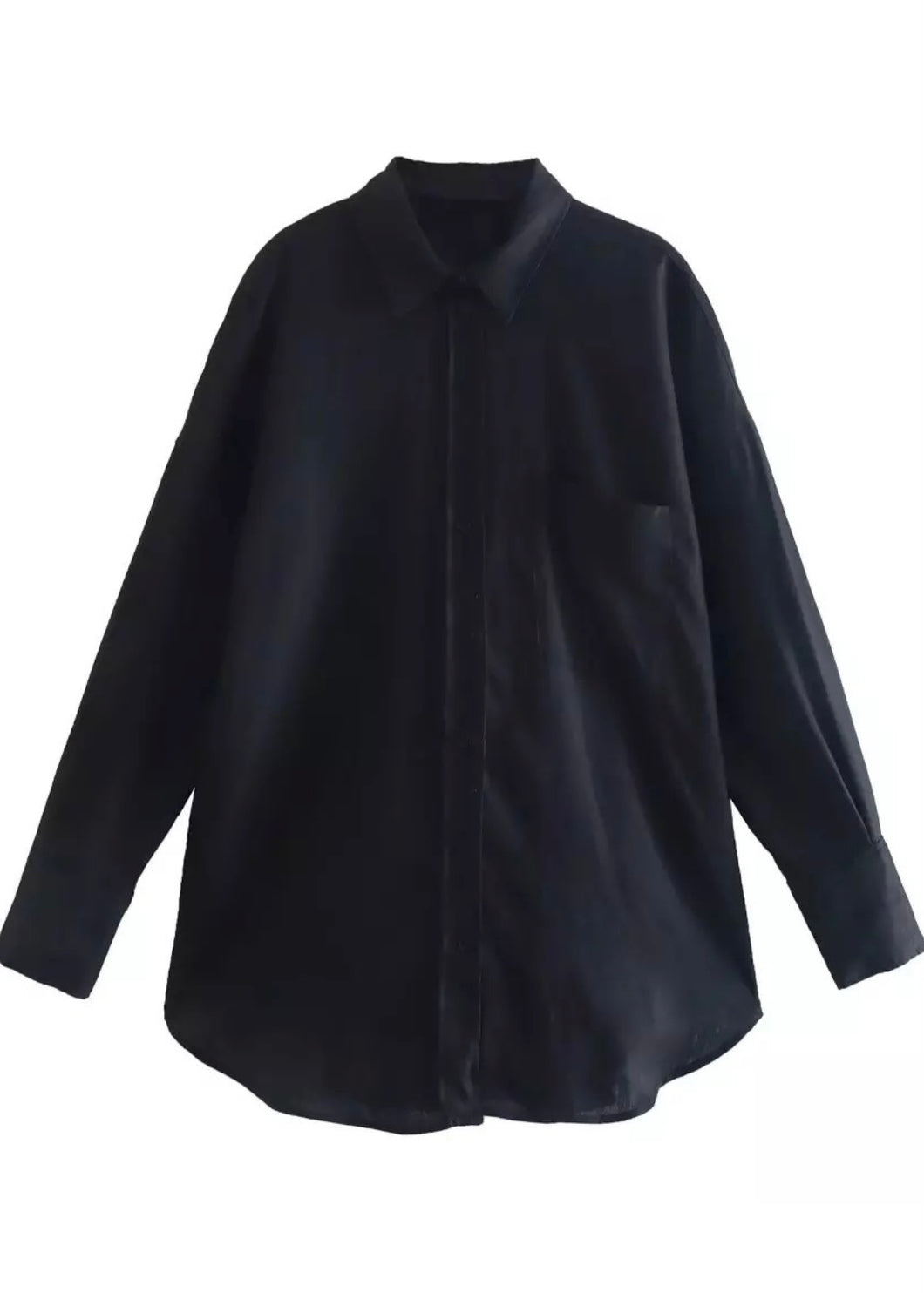 Evelyn Linen Oversized Button Up