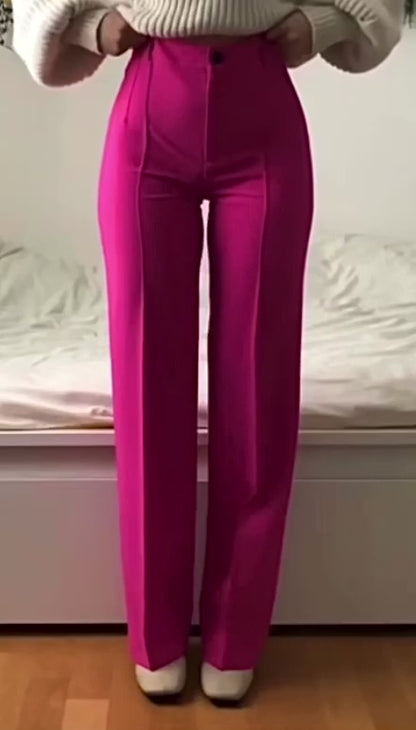 Work It Out Straight Leg Trousers