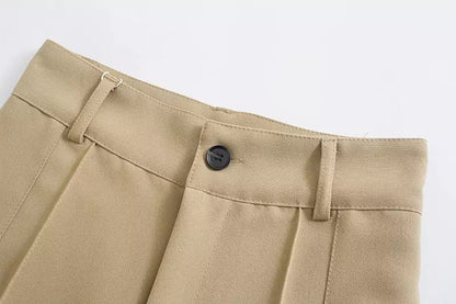 Work It Out Straight Leg Trousers - The Style Guide TT