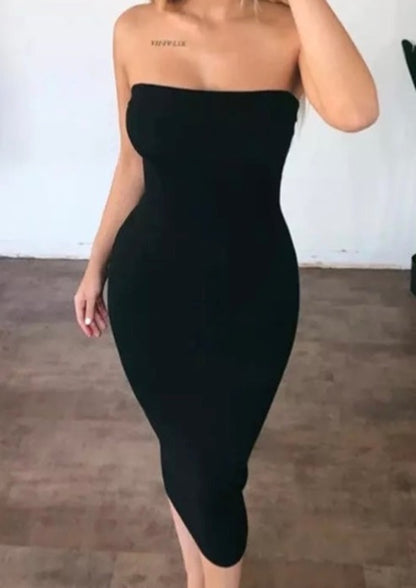 Strapless Bodycon Dress - The Style Guide TT