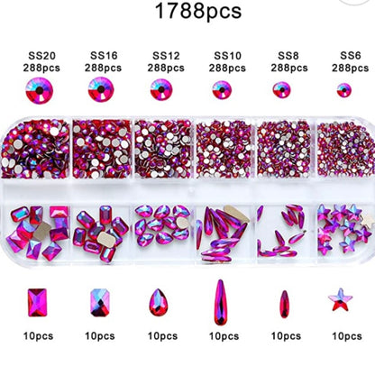Assorted Crystal Rhinestone Set