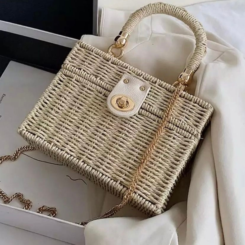 Vacation Mode Bamboo Bag - The Style Guide TT