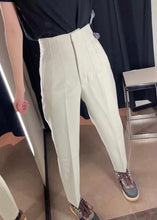 Cargar imagen en el visor de la galería, Seoul Tapered High Waisted Trousers - The Style Guide TT
