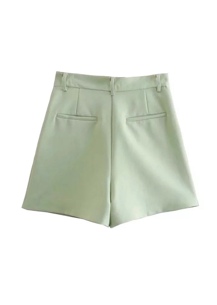 Matcha High Waisted Shorts