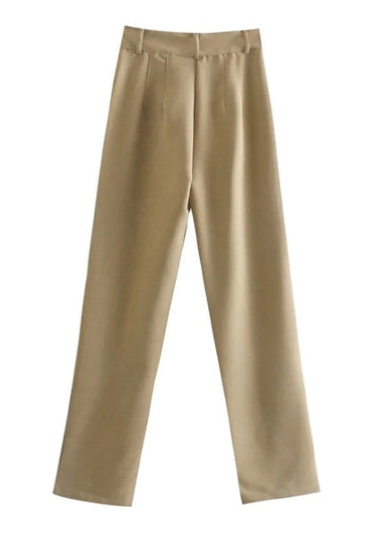 Work It Out Straight Leg Trousers - The Style Guide TT