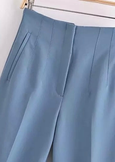 Seoul Tapered High Waisted Trousers - The Style Guide TT
