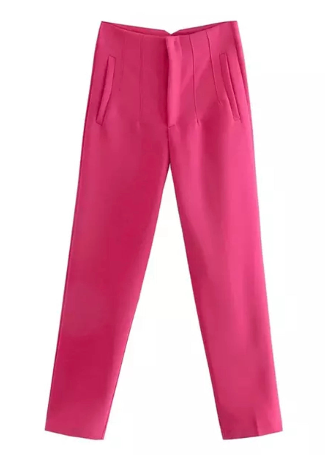 Seoul Tapered High Waisted Trousers - The Style Guide TT