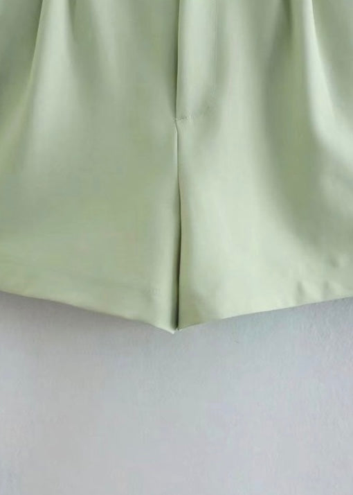 Matcha High Waisted Shorts