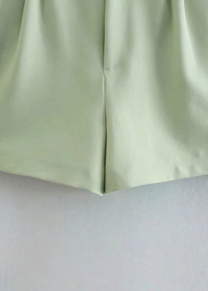Matcha High Waisted Shorts