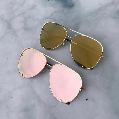 Aviator Framed Sunglasses