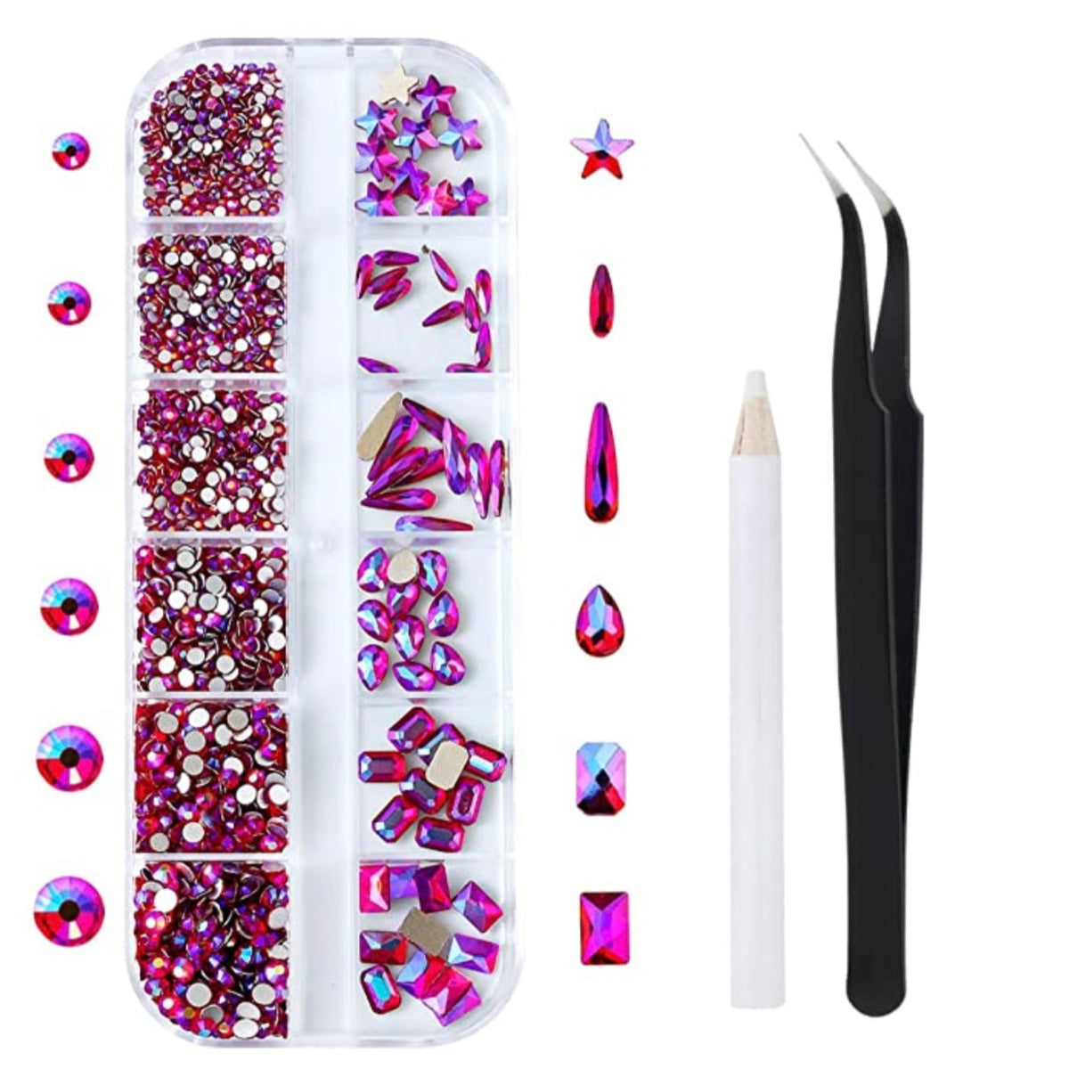 Assorted Crystal Rhinestone Set