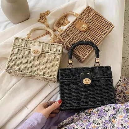 Vacation Mode Bamboo Bag - The Style Guide TT