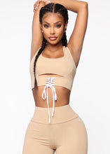 Load image into Gallery viewer, Fashionnova All Tied Up Active Set
